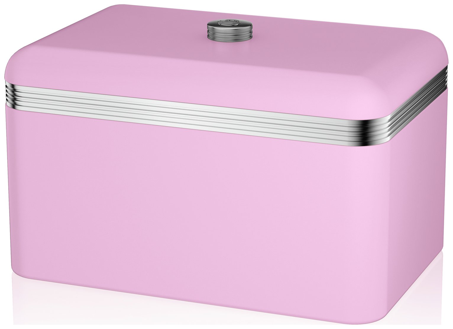 Swan Breadbin - Pink.