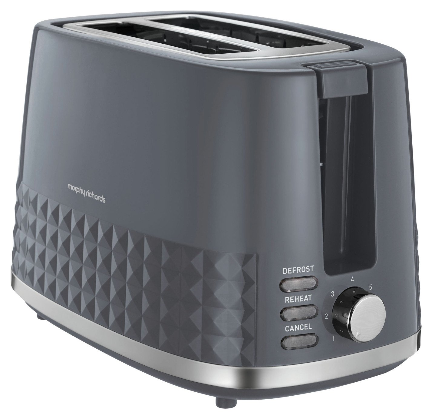 Morphy Richards 220024 Dimensions 2 Slice Toaster - Grey