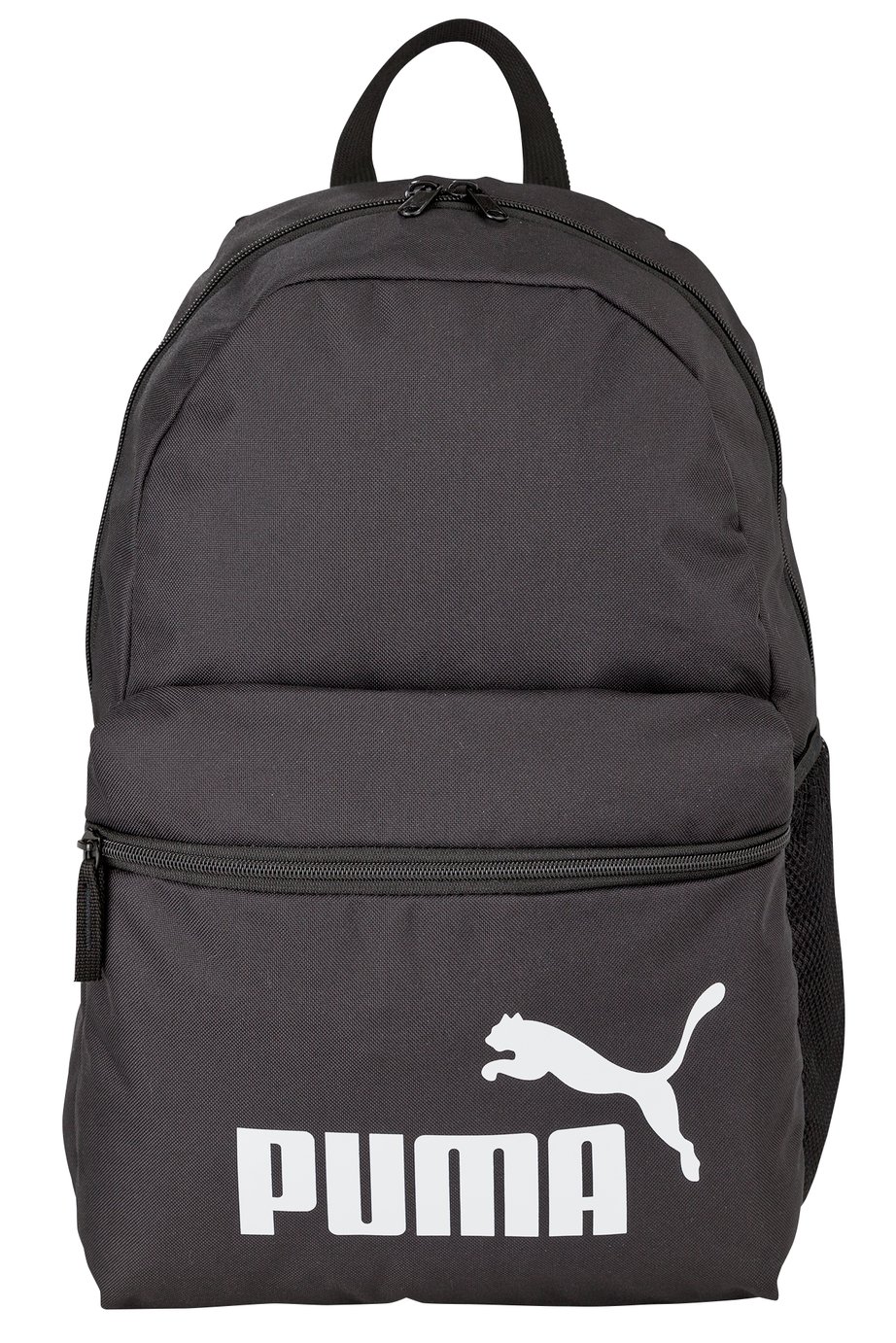 black and white puma backpack