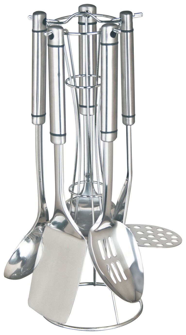 Argos Home 5 Piece Stainless Steel Kitchen Utensil Set Review