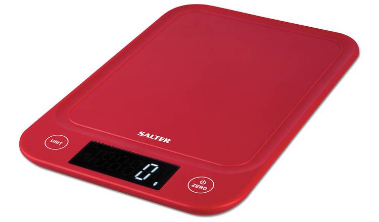 Buy Salter Slim 5kg Kitchen Scale Red Kitchen Scales Argos