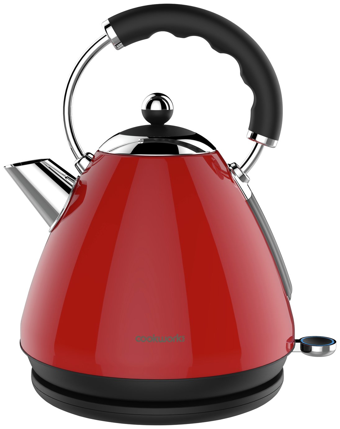 Cookworks Pyramid Kettle - Red