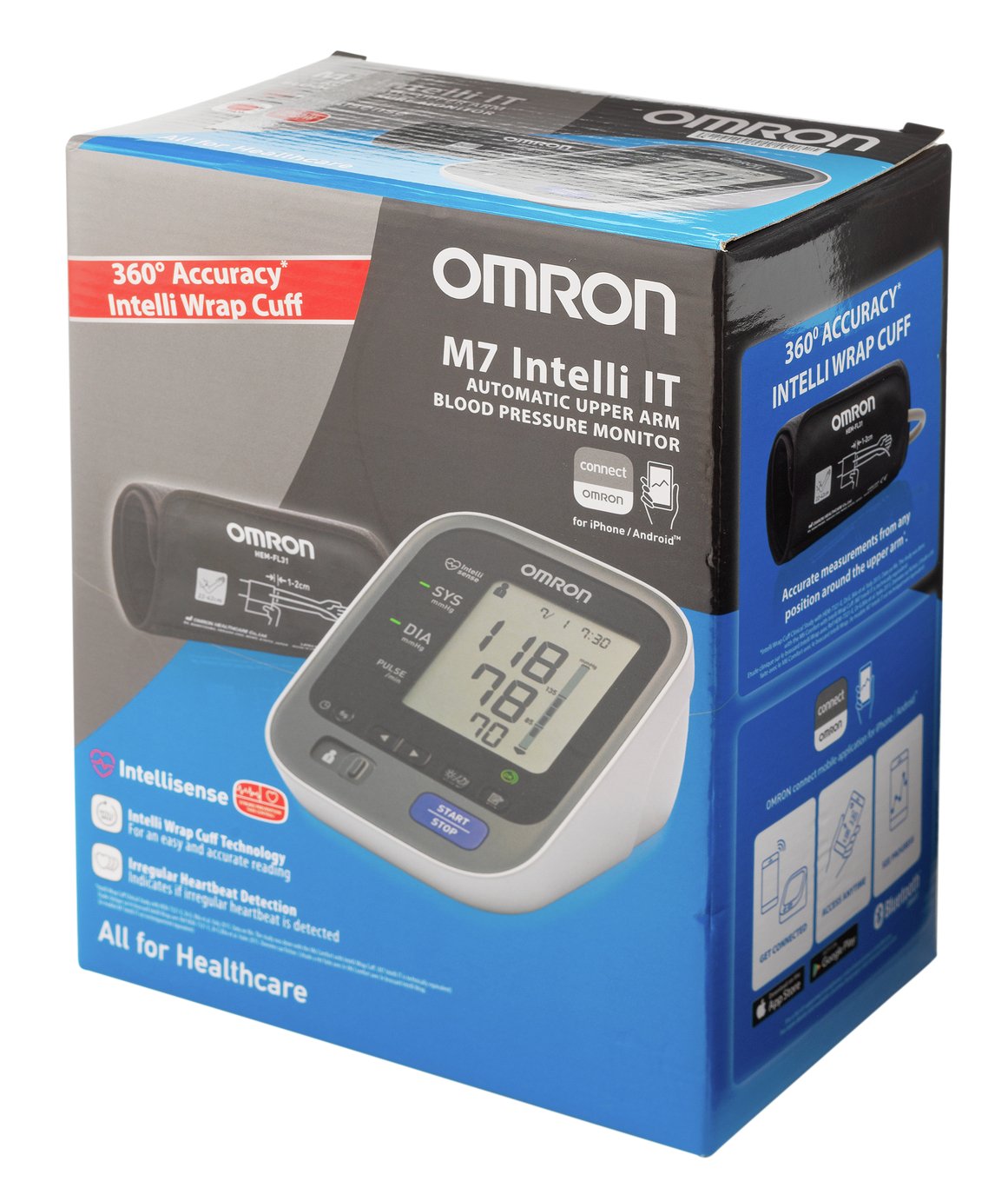 Omron M7 Intelii IT Upper Arm Blood Pressure Monitor Reviews