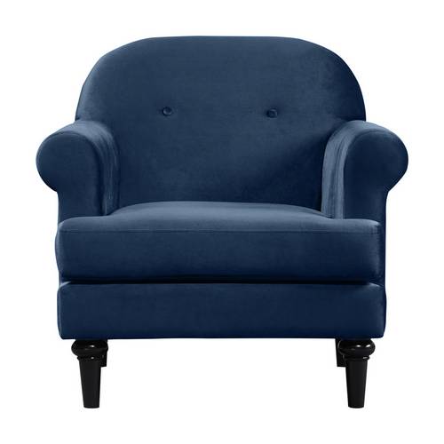 Buy Argos Home Whitney Velvet Armchair - Blue | Armchairs and chairs