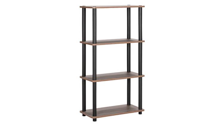 Buy Argos Home New Verona 3 Shelf Bookcase - Dark Wood ...