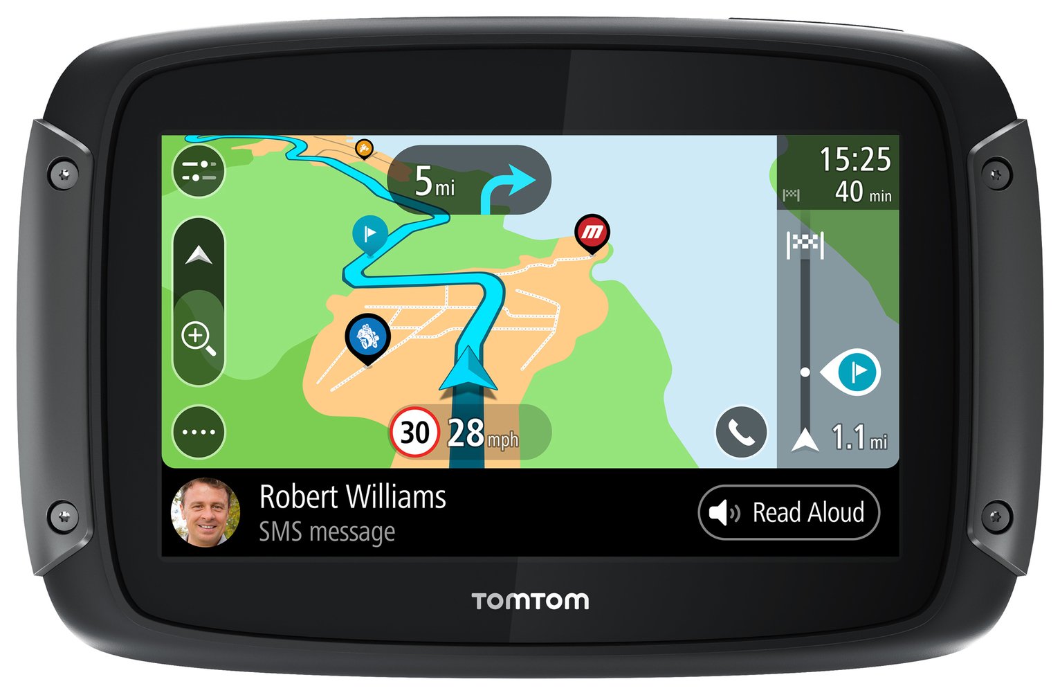 TomTom Rider 500 Motorcycle 4.3 In Sat Nav With Europe Maps review