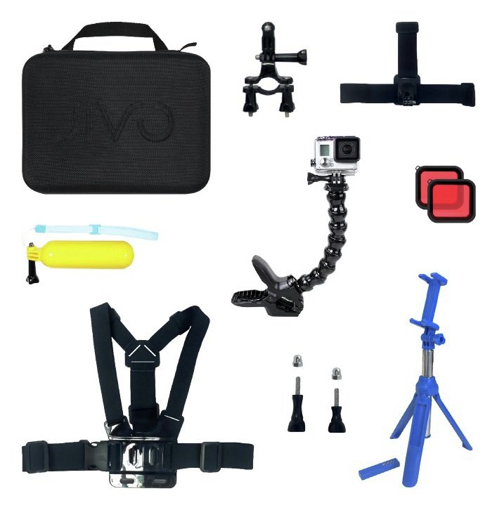 Jivo GoGear Advanced 8-in-1 Accessory Kit for GoPro Review