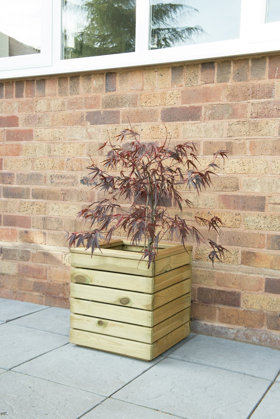 Forest Garden Linear Square Planter at Argos