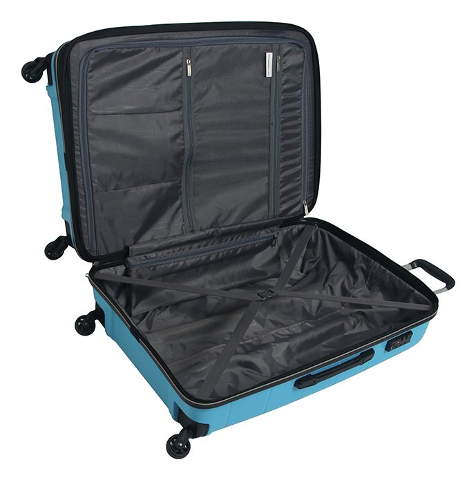 it luggage asteroid large 4 wheel hard suitcase