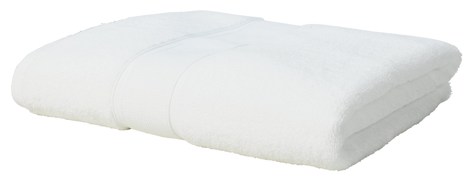 Argos Home Super Soft Bath Sheet - White