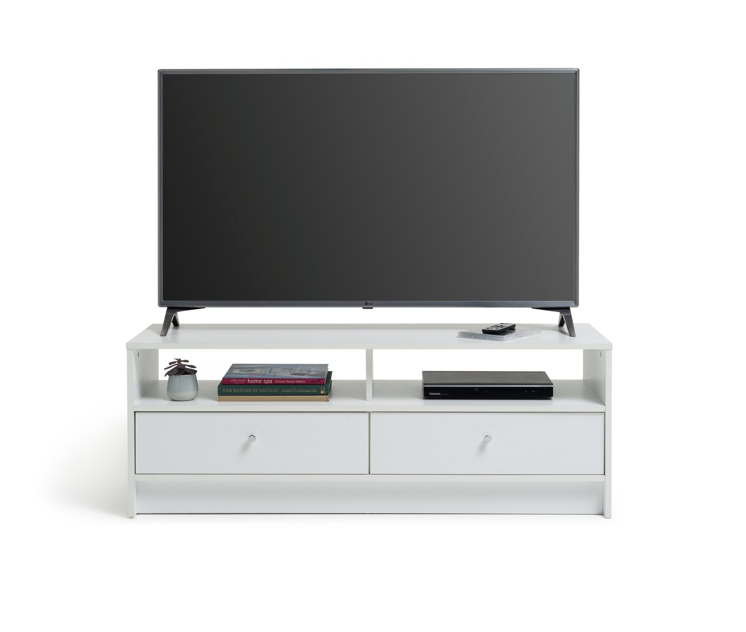 Argos Home Malibu 2 Drawer Wood Effect TV Unit Reviews Updated April 2024