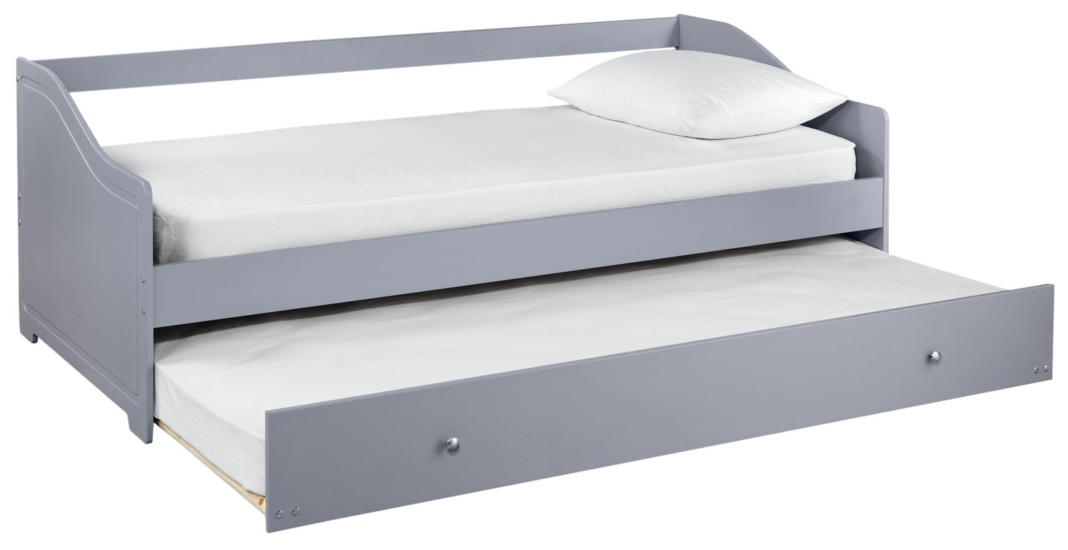 trundle bed with mattress argos
