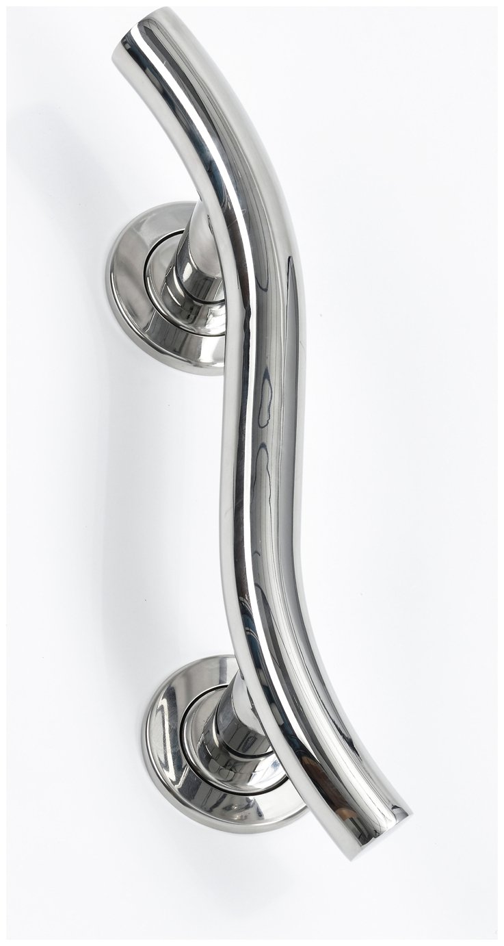 Spa Contemporary Curved Grab Rail - 35cm