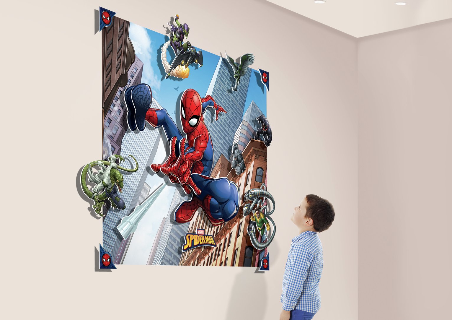 Walltastic 3D Spider-Man Wall Mural