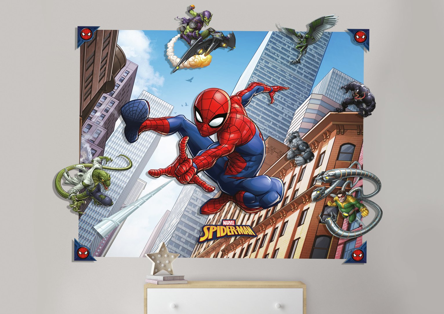 Walltastic 3D SpiderMan Wall Mural Reviews