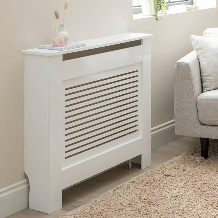 Argos Home Austin Small Radiator Cover - White 0