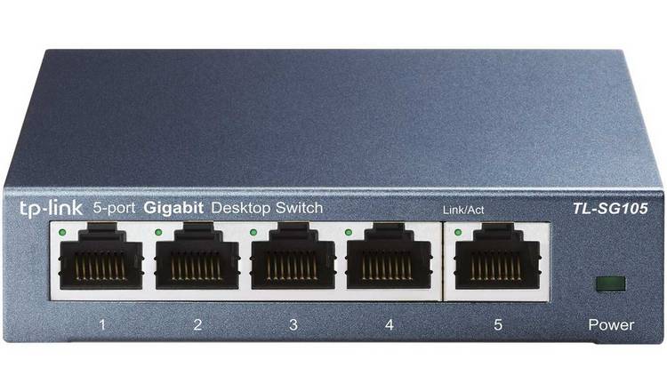 Etokfoks 5 Port Unmanaged Ethernet Network Switch Ethernet