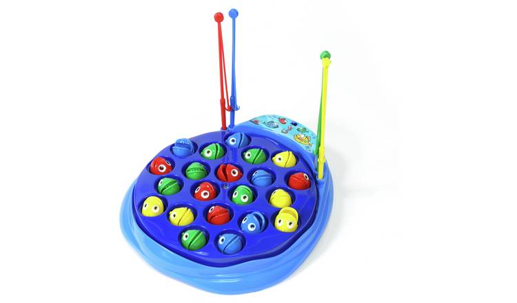 Children's Bath Toys Pool Fishing Game Toddler Bathroom Fish Catchi