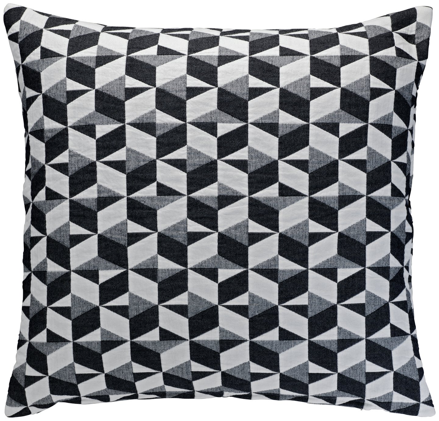 Habitat Paulista Cushion 60x60cm - Black and White