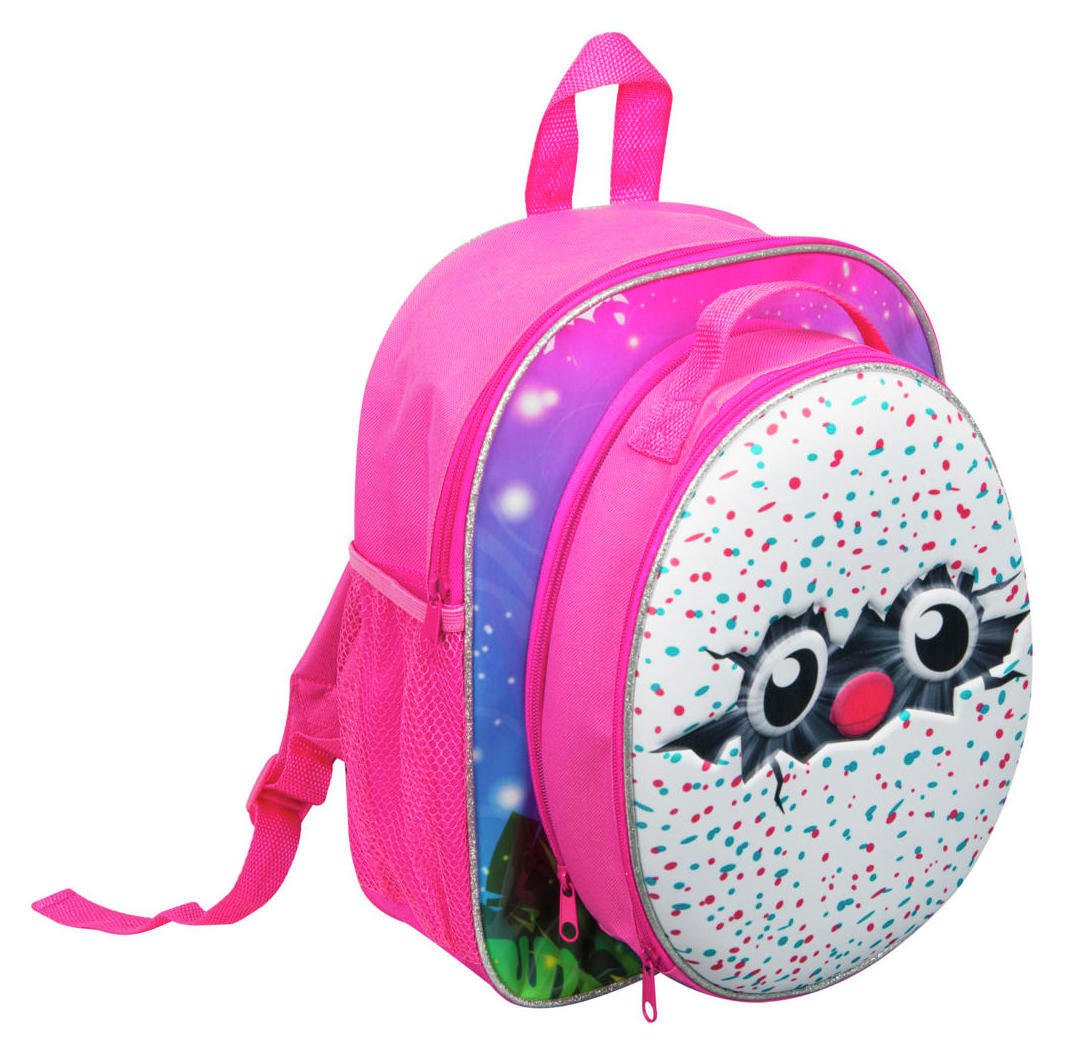 Hatchimals 24.9L Backpack with Detachable Lunch Bag - Pink
