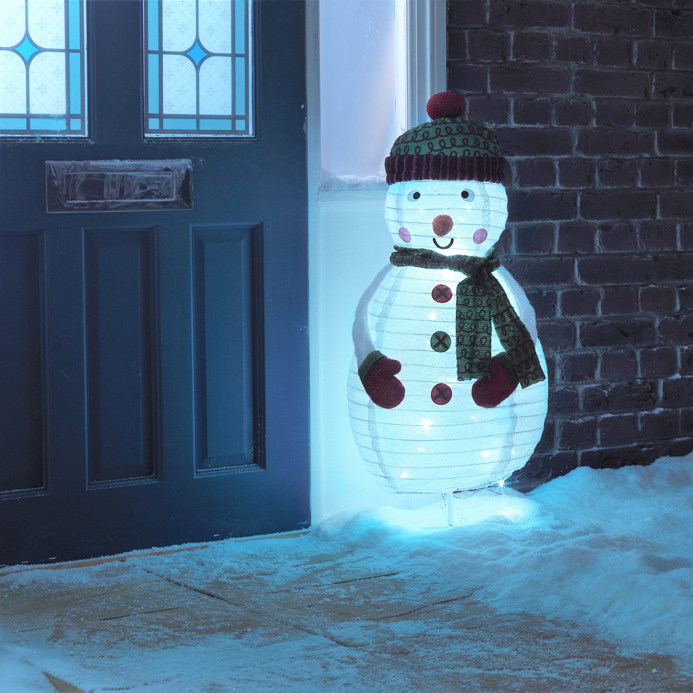 Argos Home Pop Up Light Up Snowman
