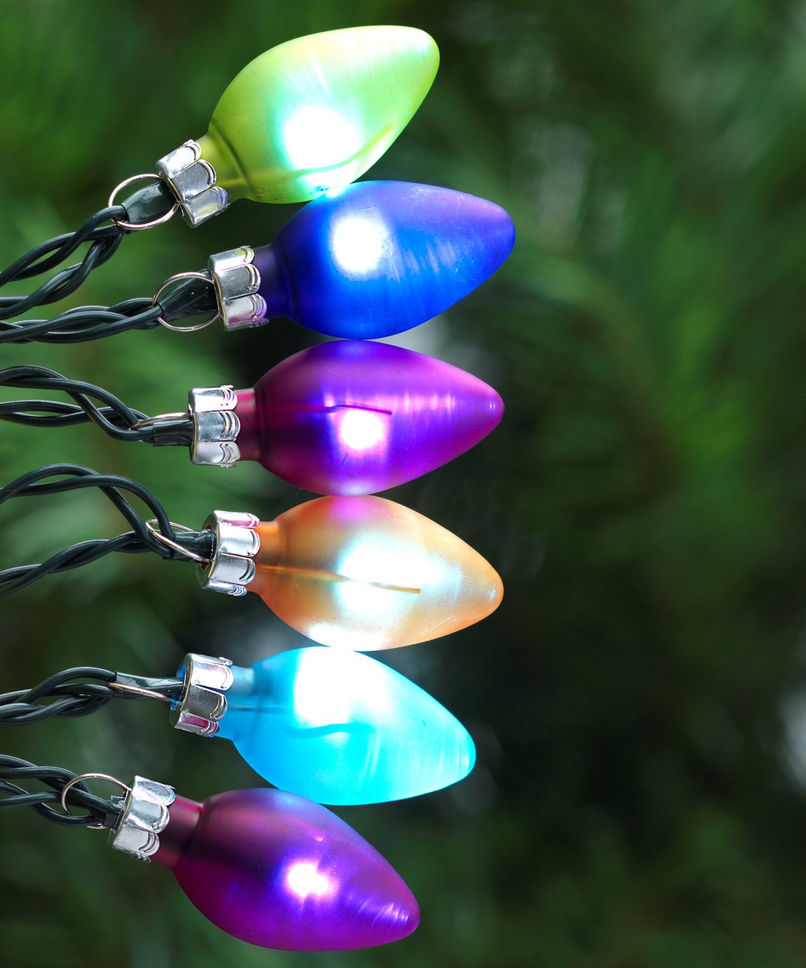 Argos Home 40 Multicoloured Retro Bulb LED Lights - 7m