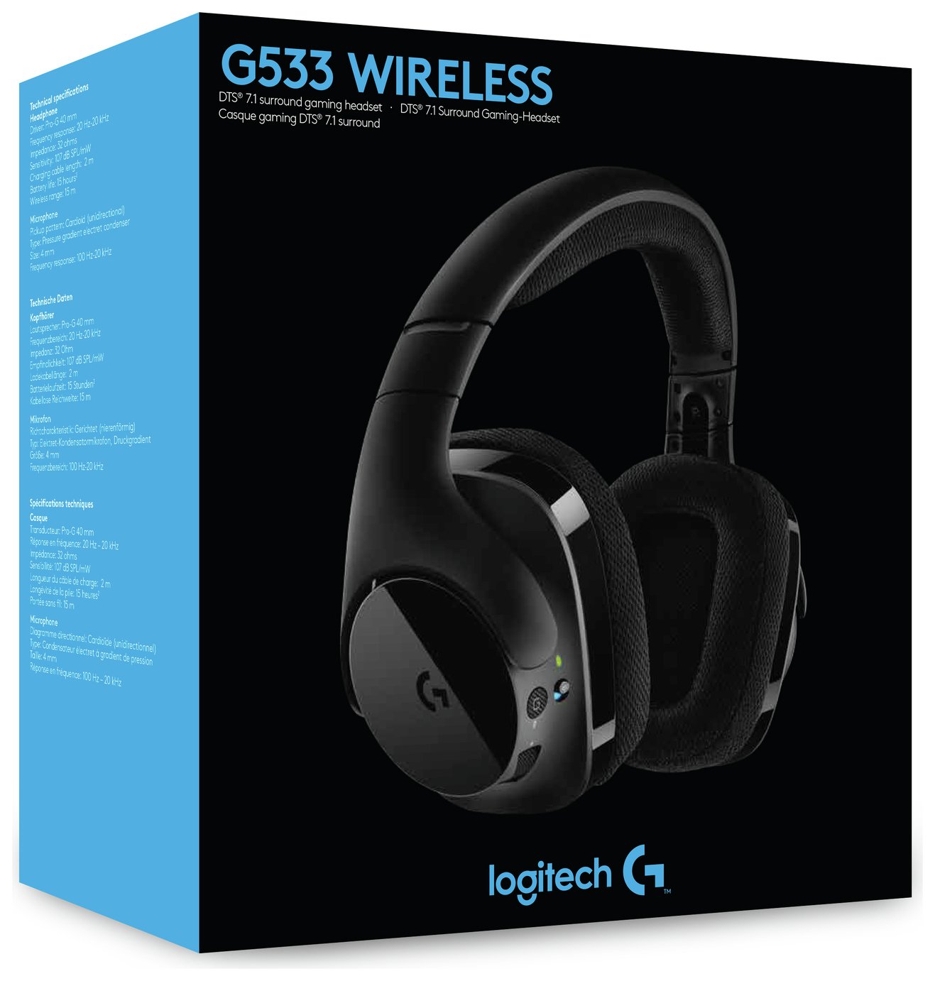 Logitech G533 Wireless Gaming Headset Reviews
