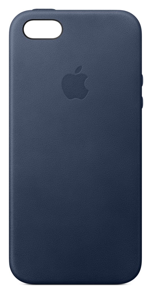 iPhone SE Leather Mobile Phone Case - Midnight Blue