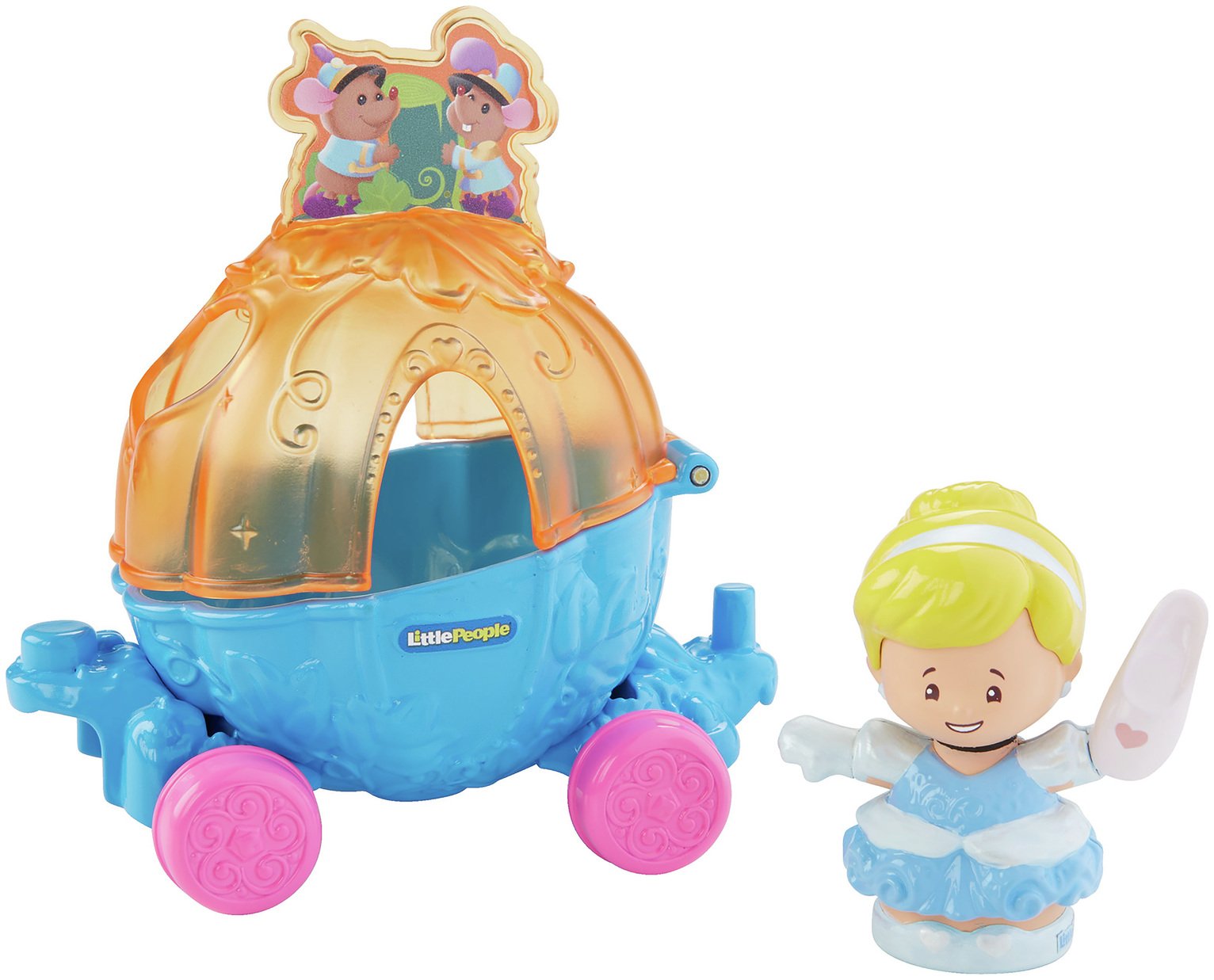 fisher price princess carriage ride on