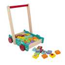 Wooden blocks clearance and trolley