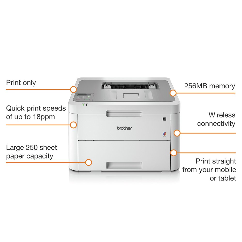 Brother HLL3210CW Colour Laser Printer Reviews Updated September 2023