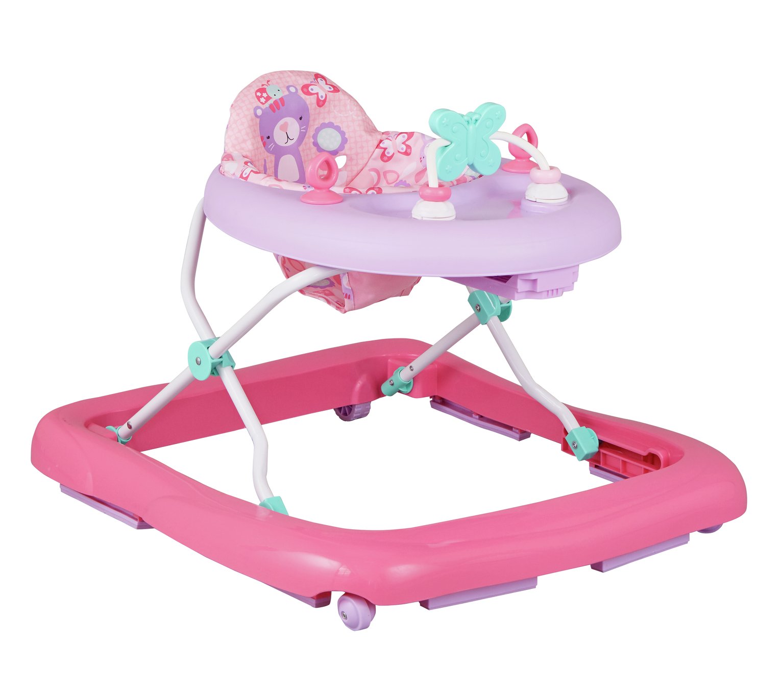 chad valley baby walker pink
