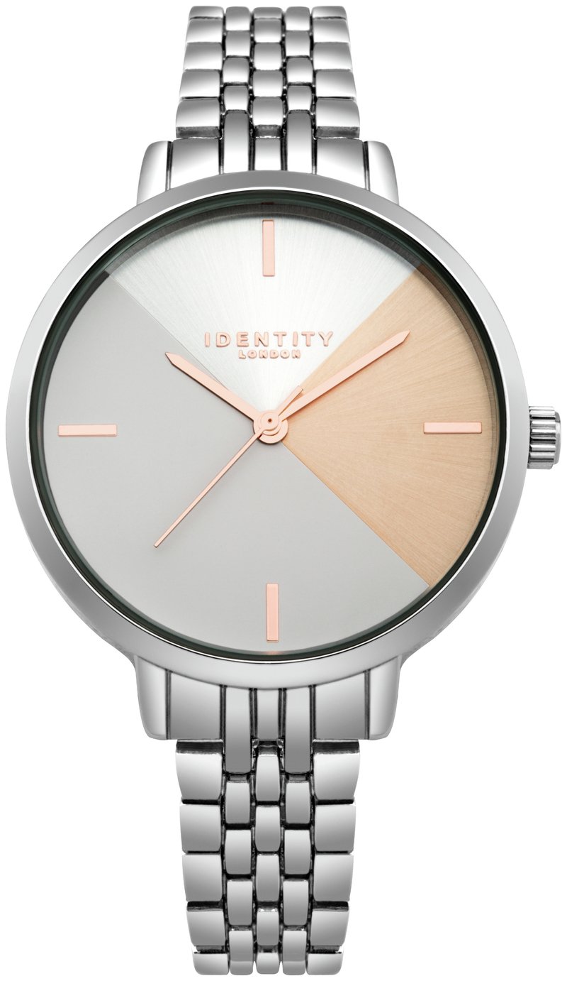 Identity London Ladies' Geometric Dial Bracelet Watch