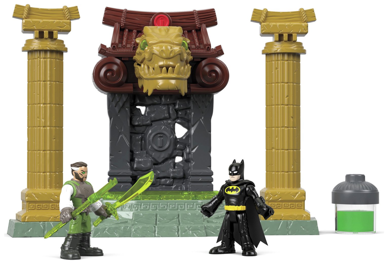imaginext batman ooze pit