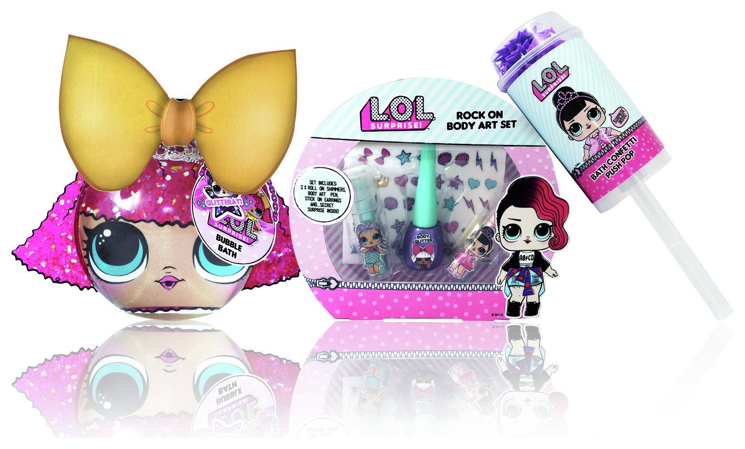 lol rock and roll gift set