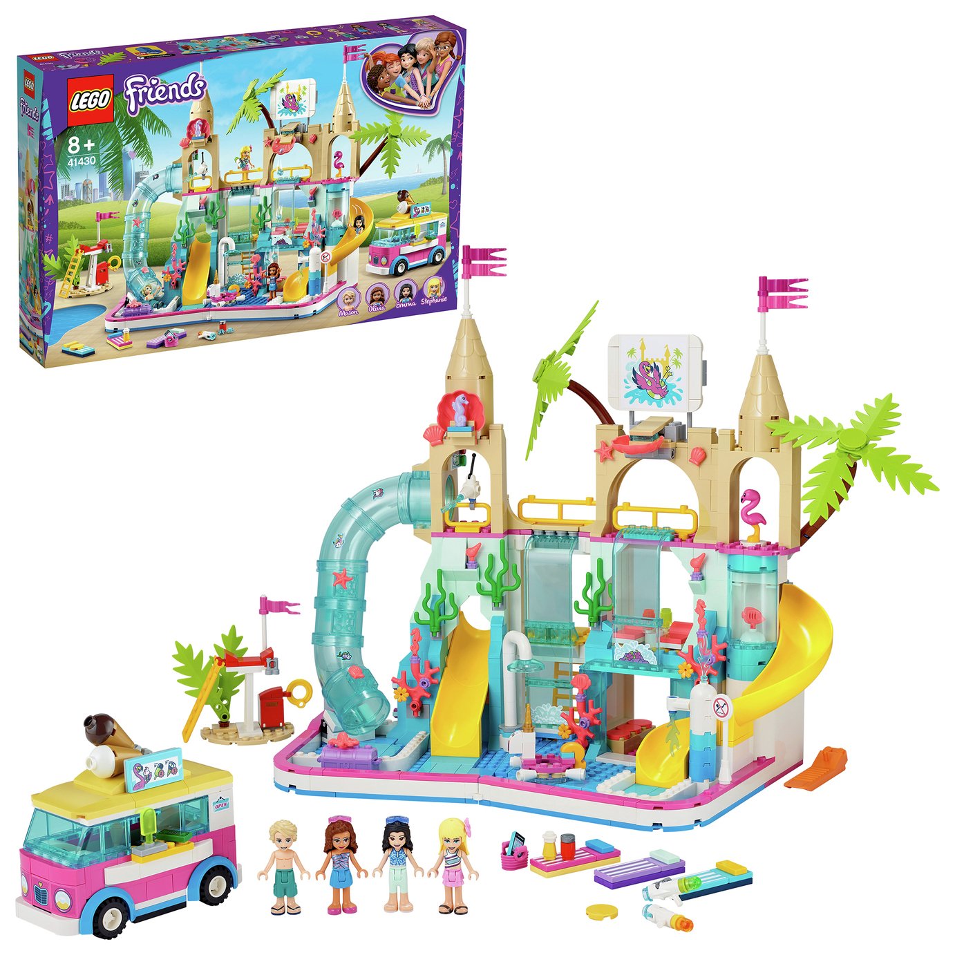 LEGO Friends Summer Fun Water Park Resort Playset Review