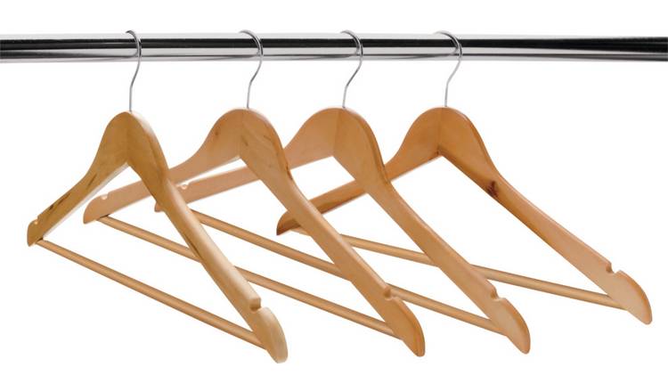 Hangers Buy Argos Home Set of 10 Wooden Hangers | Clothes hangers | Argos