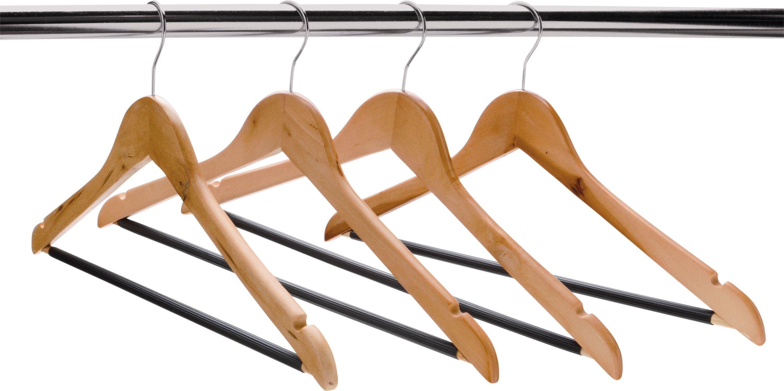 Argos Home Set of 10 Wooden Hangers