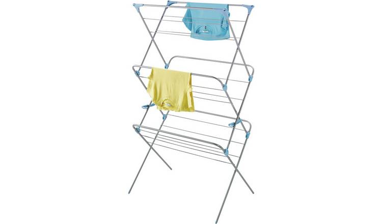 Buy Minky Wide Dry Trio 18m Indoor Clothes Airer | Clothes airers | Argos