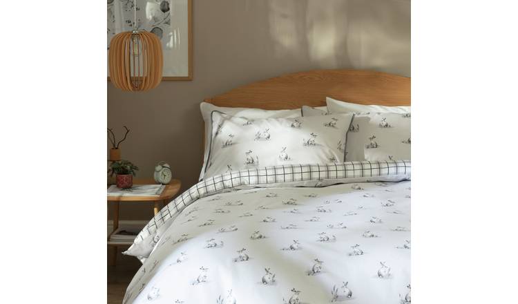 Grey woodland outlet bedding