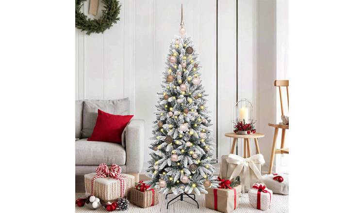 Walplus 150 LED Lights Artificial Christmas Tree - White - 150 cm