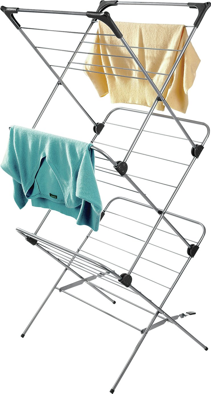 argos home indoor heated electric clothes airer