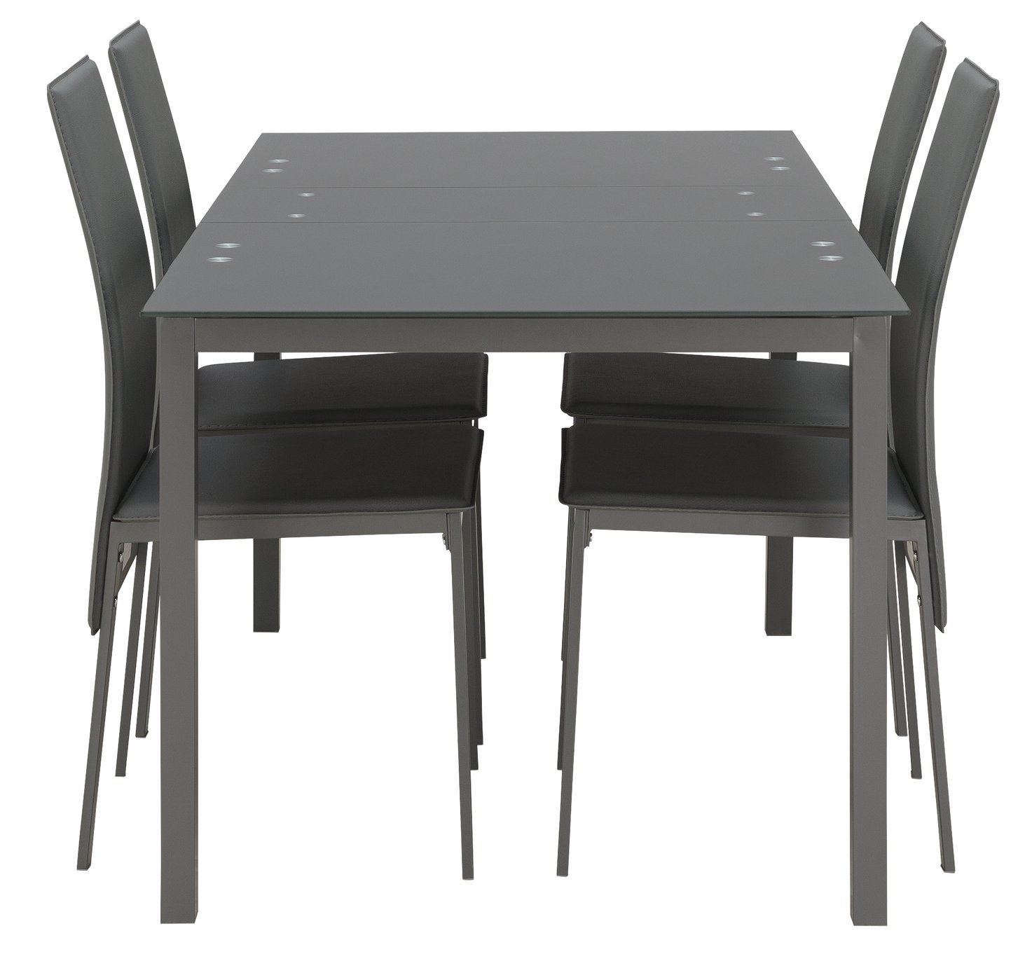 Argos Home Lido Glass Extendable Table and 4 Chairs Reviews