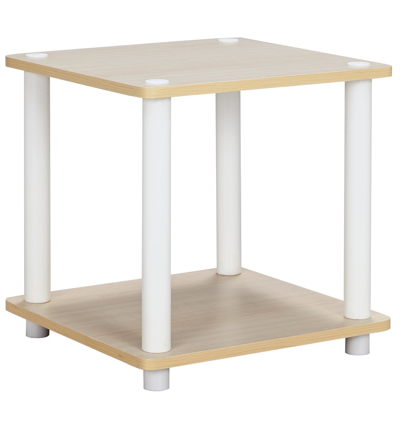 Argos Home New Verona Side Table - Light Wood Effect