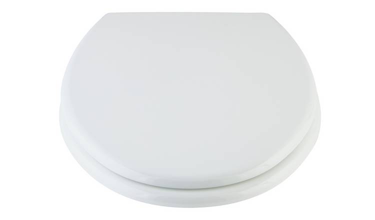 Buy Argos Home Moulded Wood Toilet Seat White Toilet seats