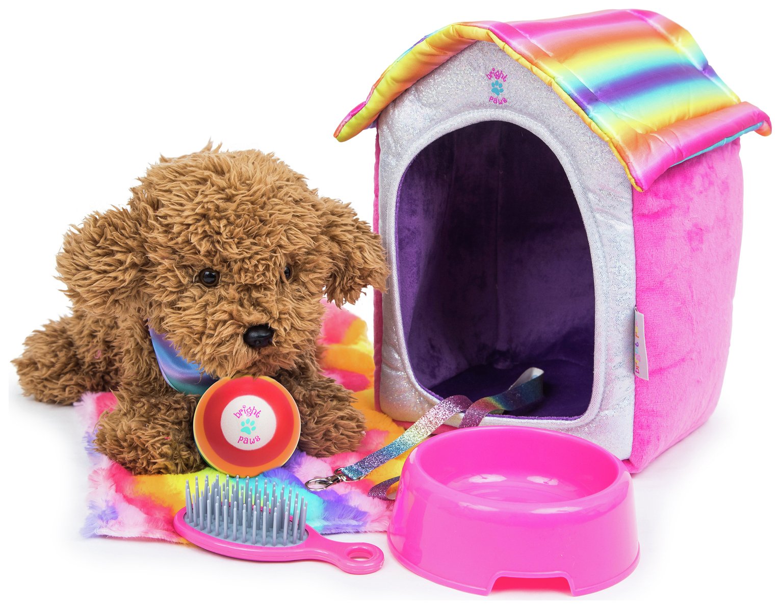 Chad Valley Bright Paws Sparkly Pet Home