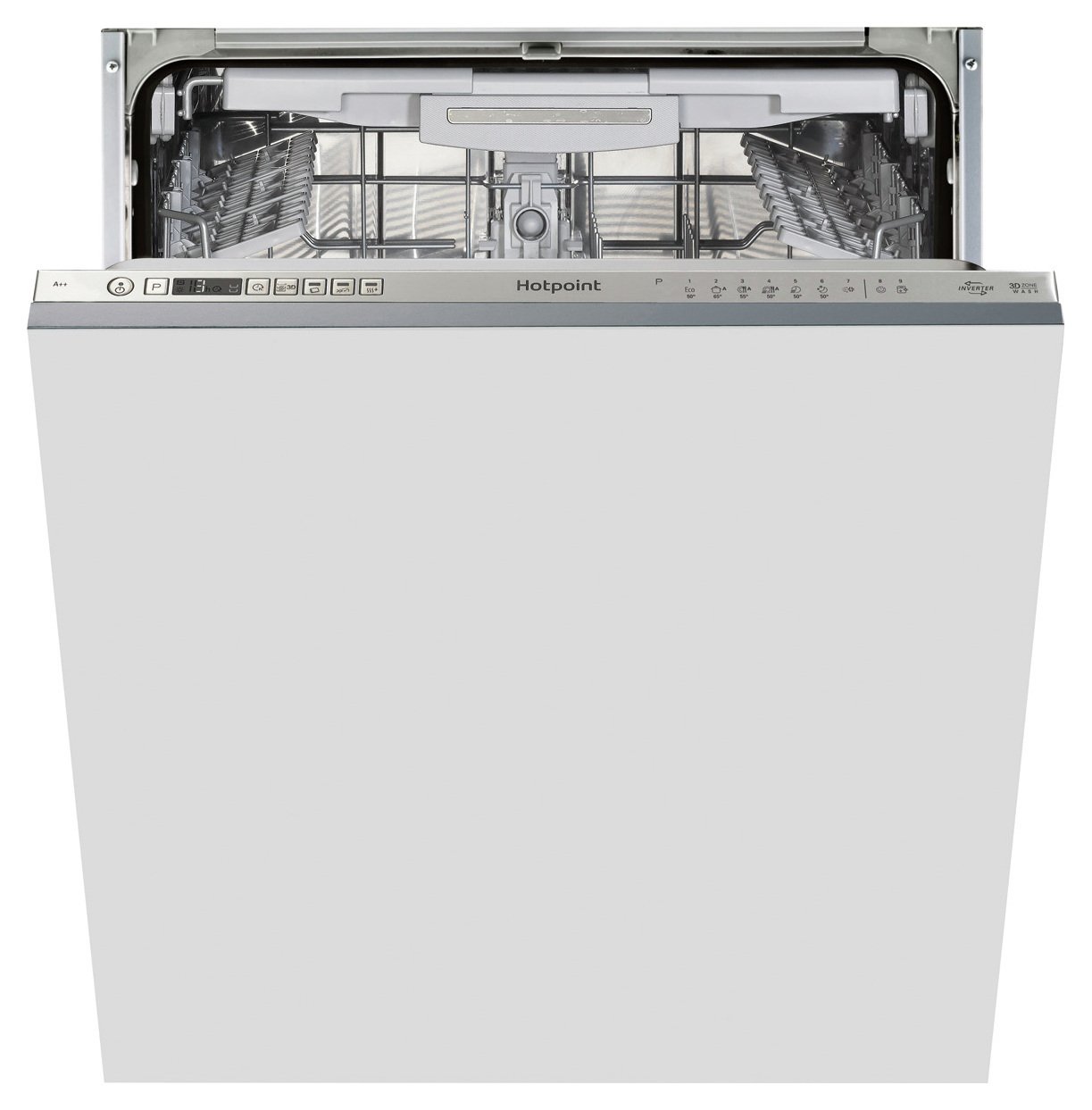 Hotpoint HIO3P23WLE Full Size Integrated Dishwasher - S/ St