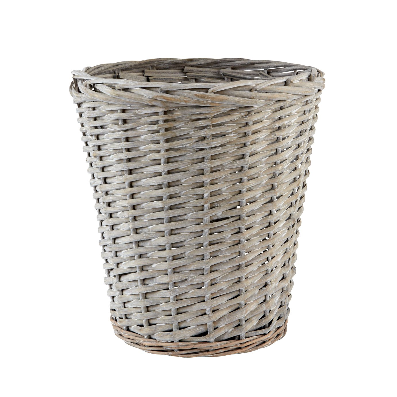 wicker toy bin