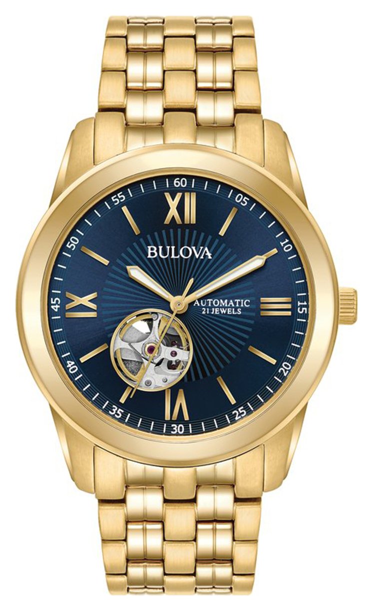 Bulova Men's Gold Plated Stainless Steel Bracelet Watch Review