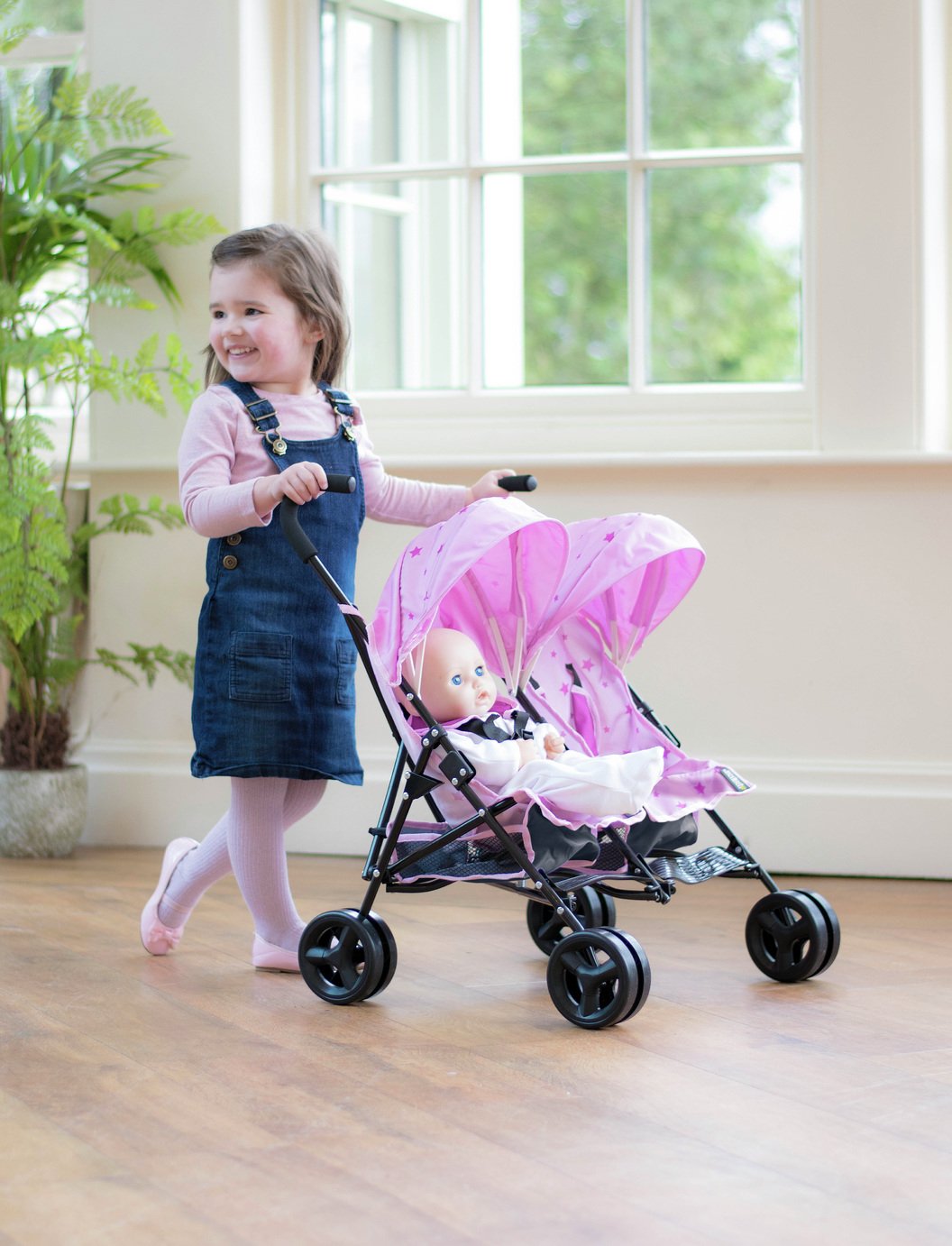MAMAS PAPAS Junior Twin Cruise poussette favori poupées pour une promenade dans le style _ UK 